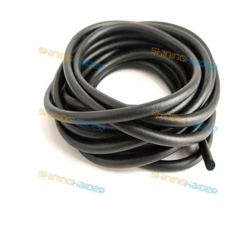 

Length 1-5m diameter 3-8mm round EPDM rubber foaming sealing strip O type penetrating car door soundproof sealing strip