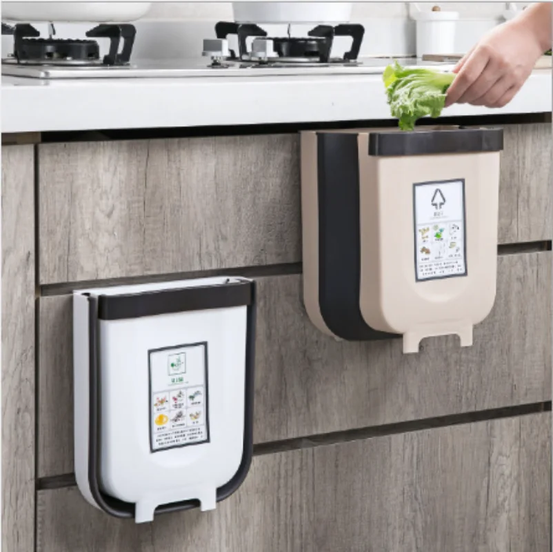 

Складной шкаф бытового типа, подвесная мусорная корзина, кухонная дверь, подвесная мусорная корзина