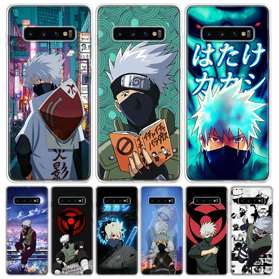 

Naruto Kakashi For Samsung Galaxy S10 Plus S20 FE S21 S22 Ultra Phone Case S10E S8 S9 + S7 Edge J4 Housing Shell Coque