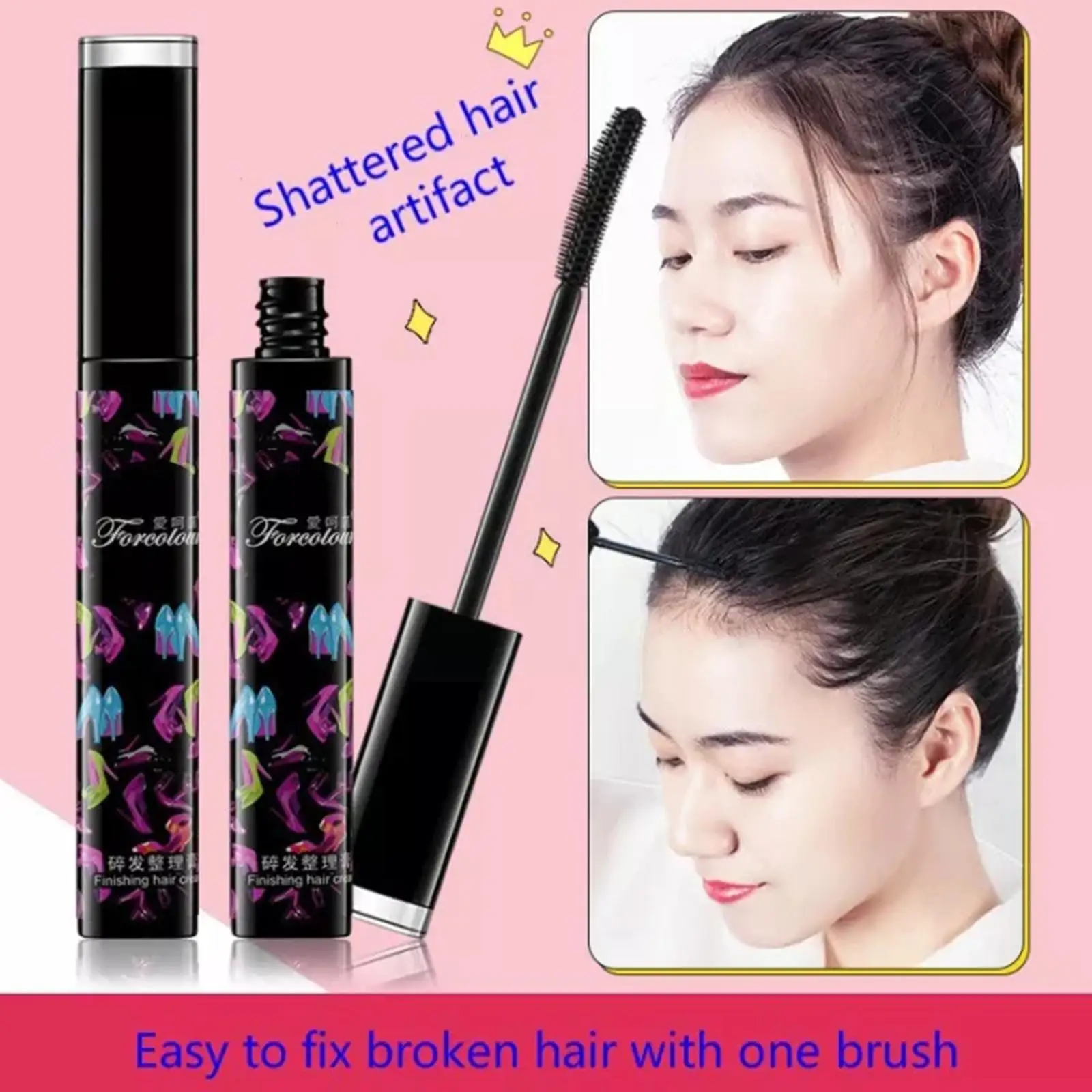 

【high Quality】Ready Stock Broken Hair Cream Anti-Frizz S Styling Hair Moment Finishing Broken Flash Fixed Hair Hairy Hair S H7Y6