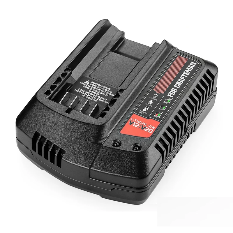 

CMCB104 Battery Charger for CRAFTSMAN 20V V20 Lithium-Ion Batteries CMCB102 CMCB201 CMCB202 CMCB204 CMCB209,US Plug