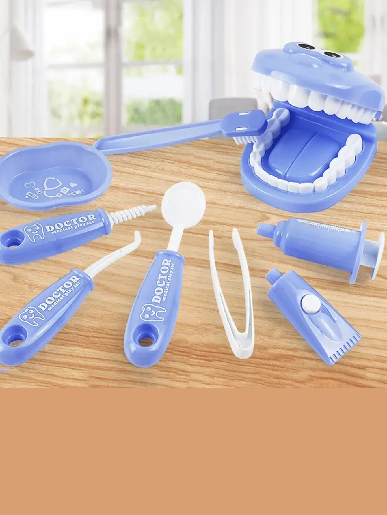 Набор детских игрушек Монтессори интерактивная стоматологическая модель для