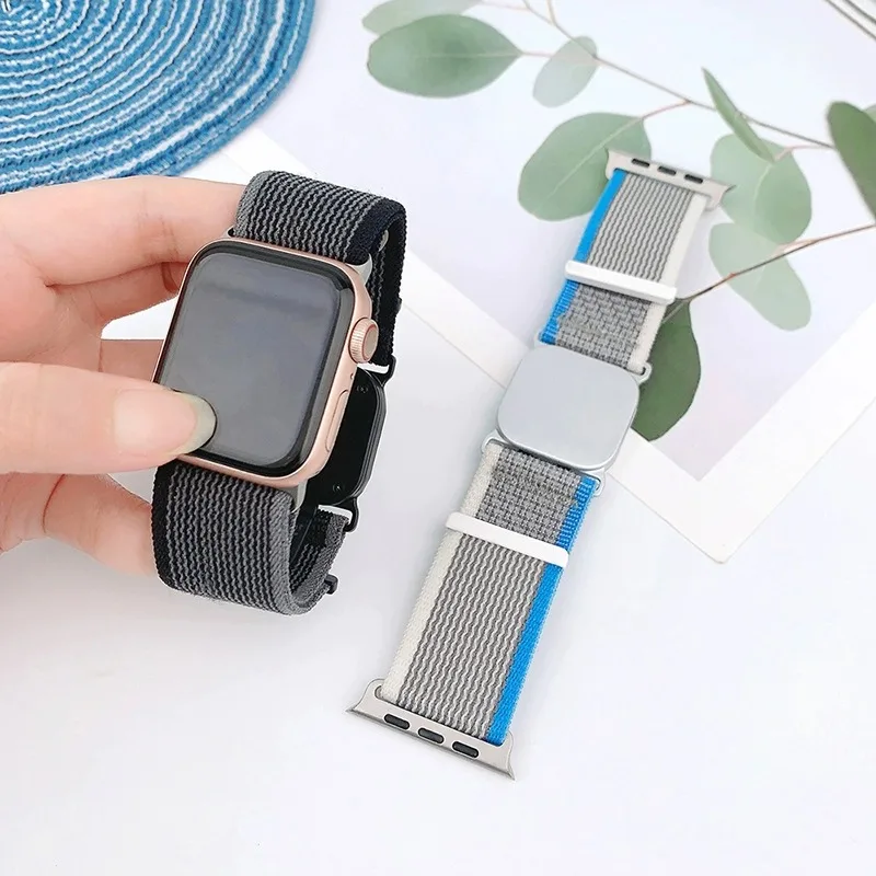 Trail Loop+Charger For apple watch band 49mm 45mm 41mm 44mm 40mm 42mm nylon bracelet for iWatch Ultra series 7 6 5 3 se 8 strap