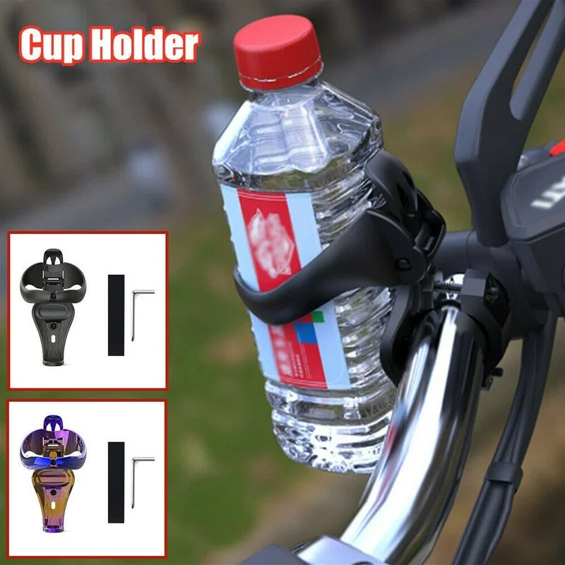 

Motorcycle Dirt Bike Modified Drink Water Bottle Cup Holder Kettle Mount Cage 1pcs