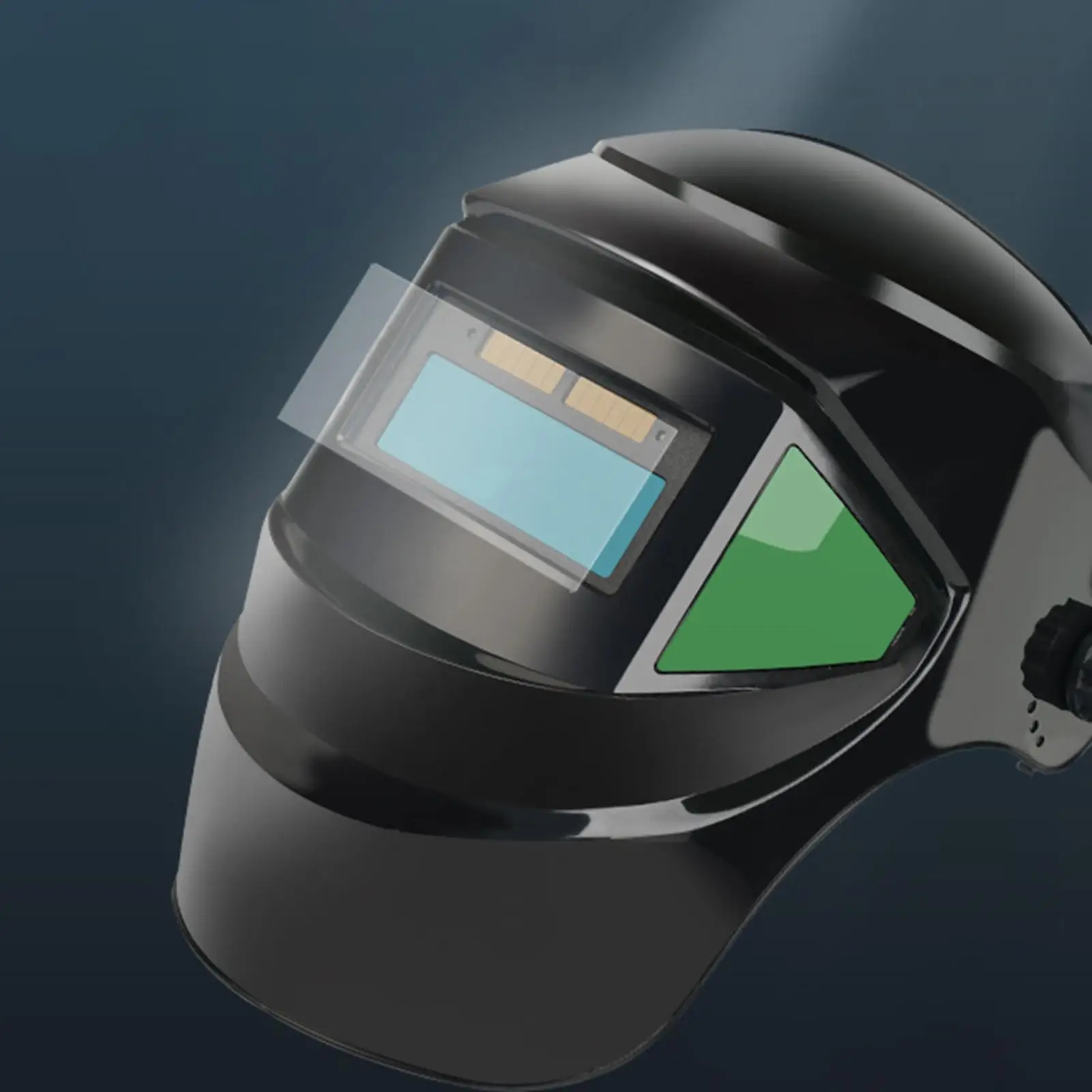 

Welding Cap Welder Grinding Protective Gear Grinding Mask Heat Resistant wearing PC Lens Face Protector Welding Mask Welder Mask