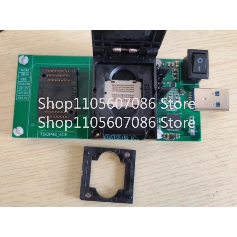 Фото Тестовая стойка SM3268 для очистки USB-флеш-накопителей, BGA132/152, 8CE, TSOP48, 4CE №2