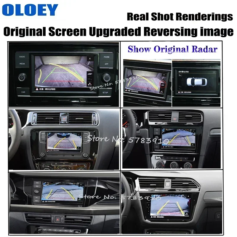 Для Audi Q3 A1 RSQ3 GB 2019-2024 оригинальный обновленный экран Canbus динамическая траектория