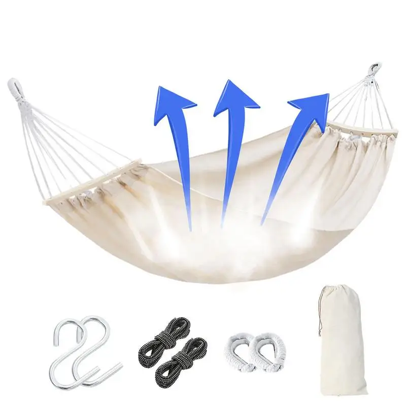 

Home Garden Pool Swing Outdoor Hammock Camping Hammock 1-2 People Travel Beach Portable Rest Hanging Bed Chair Furniture