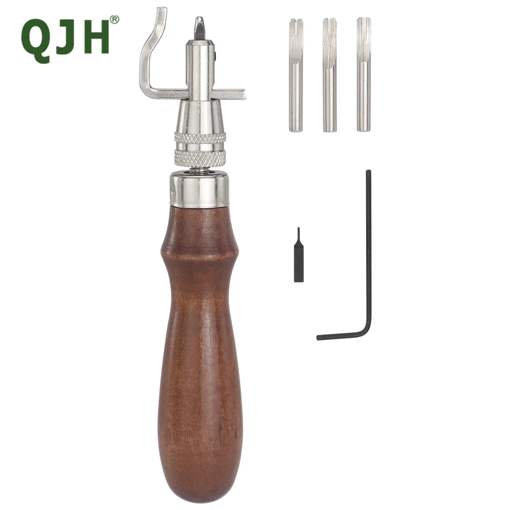 Qjh 7-в-1 Профессиональный Портативный Набор Инструментов Для Рукоделия Из Кожи