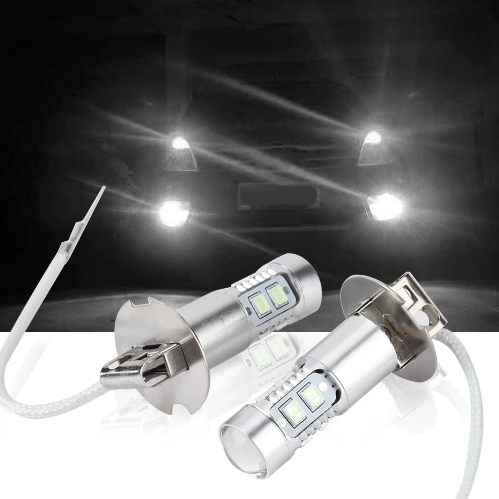 2 шт., Автомобильные противотуманные фары, 100 Вт, 8000 лм, K