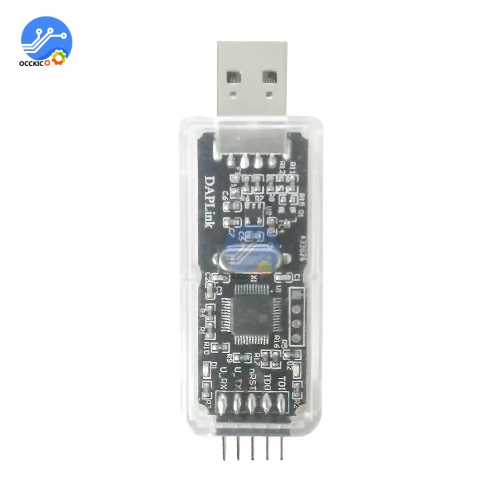 Эмулятор CMSIS DAP/DAPLink STM32 зонд отладки ARM Cortex-M MCU JTAG/SWD/CDC последовательный