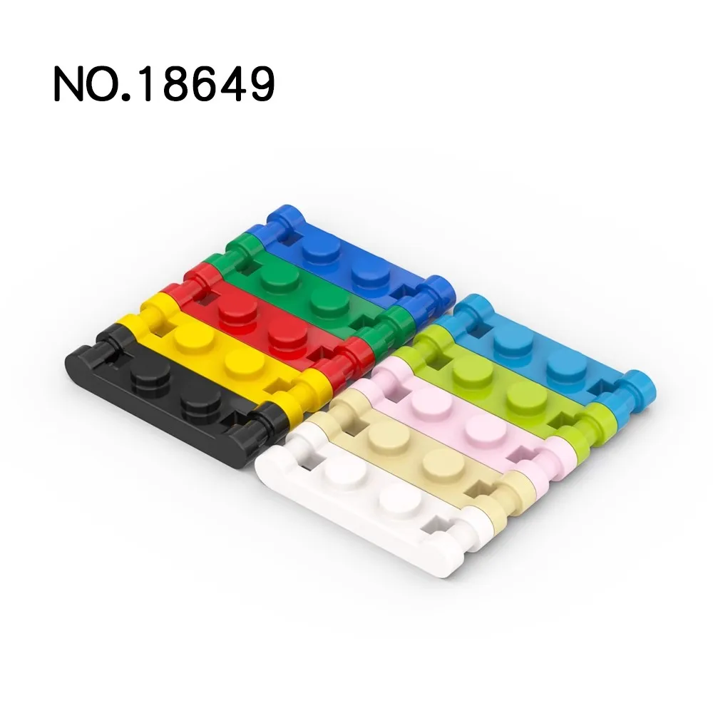50 шт. MOC parti 18649 piastra speciale 1x2 con maniglienj Voiità mattoni di particelle bambi совмеibili fai da te blocco