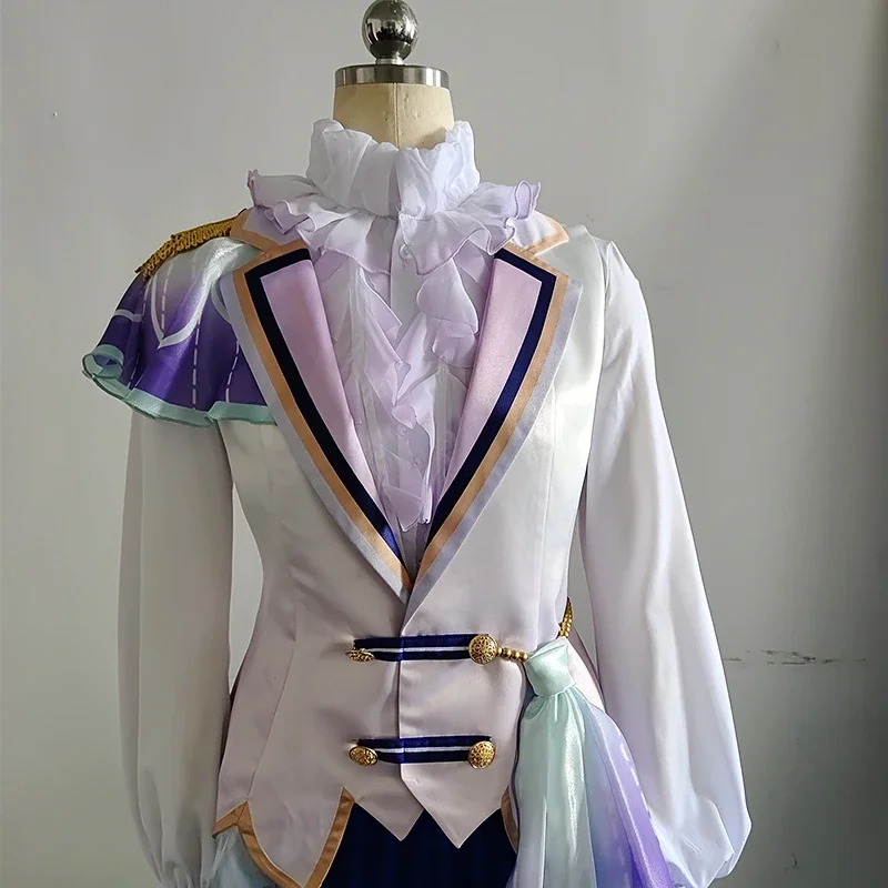 Костюм для косплея камиширо Руи PJSK Jellyfish костюм Sekai пальто рубашка брюки униформа