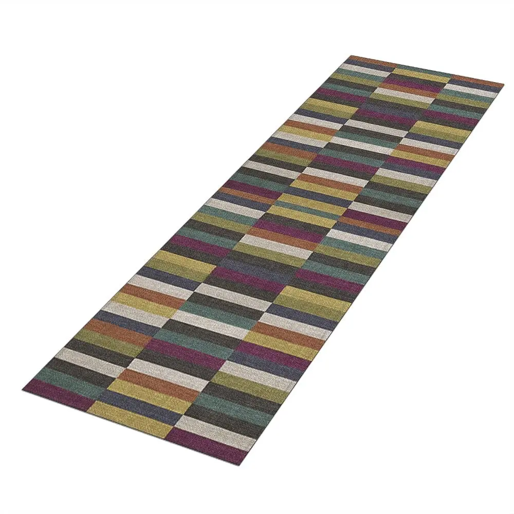 

Kitchen Floor Mat Multicolor Non-slip - 40x120 Embossed Door Carpet Door Mat Bathroom Simple Wind Absorbent Foot Mat