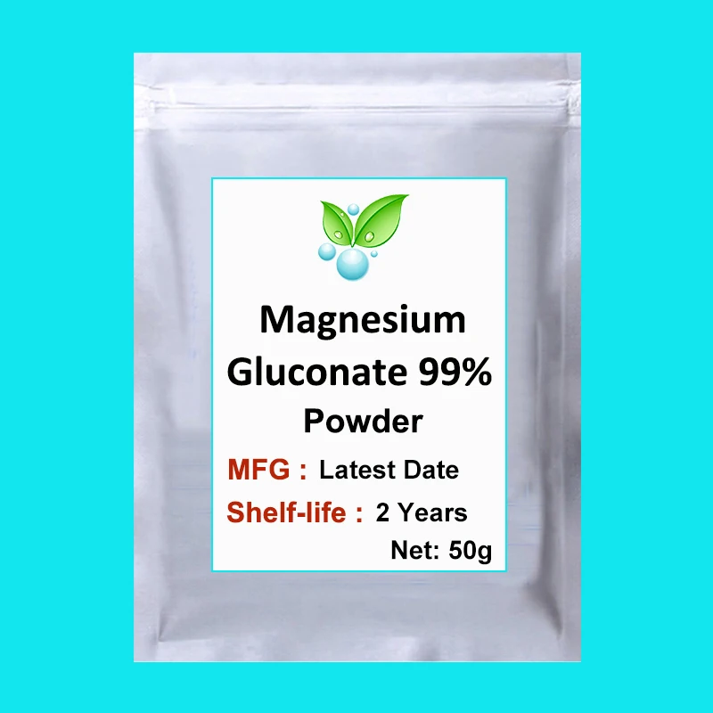 

Magnesium Gluconate 99% Powder,Magnesium Nutrition,MG,Mg Supplement,Enhancers Good for Bone Muscles,Nerve Function