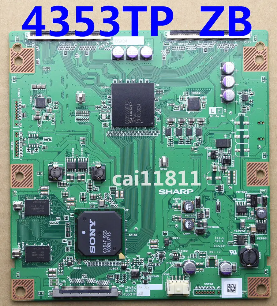 

Для 4353TP ZB T-Con Board CPWBX RUNTK 4353TP ZB KDL-46EX700 LK460D3LA8S SHARP SONY