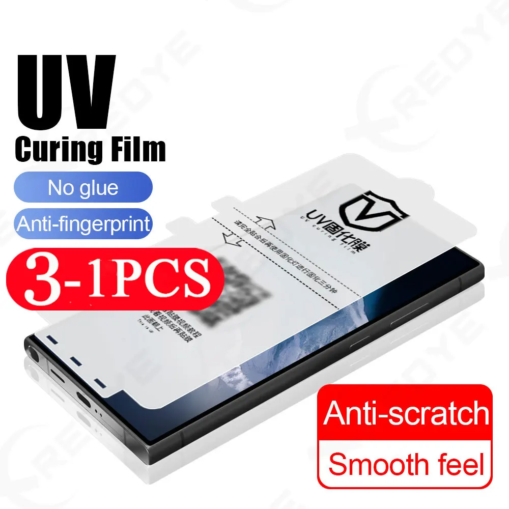 3/2/1 шт. мягкая защитная пленка для защиты от ультрафиолетового света Samsung S25 S24 Ultra
