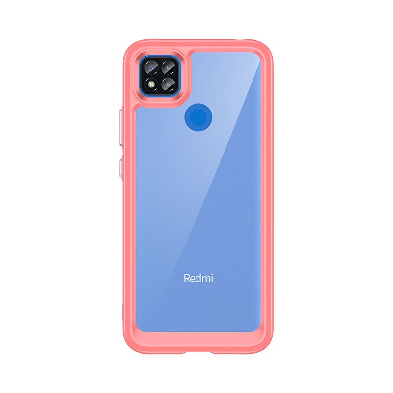 Soft Transparent Case For Xiaomi Redmi 9C Case Bumper Silicon Anti-knock Color Back Cover For Redmi 9C Case For Redmi 9C 10C 10A