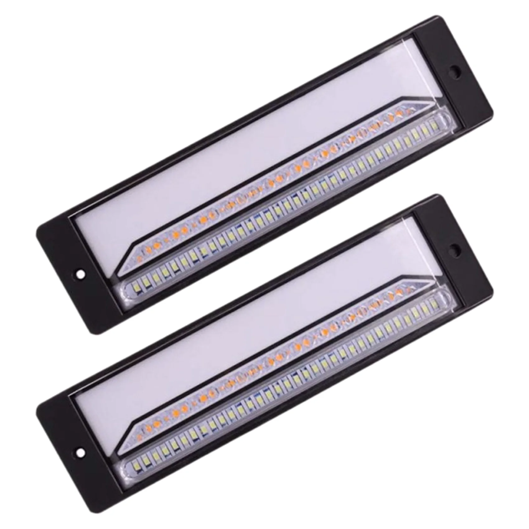 2 шт. водонепроницаемый светодиодный сверхмощный стоп-сигнал для прицепа 4в1