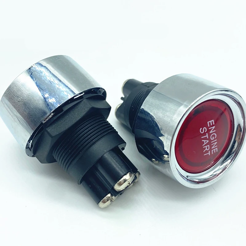 

1Pc 22mm Car Modification Engine Start Power Button Switch Ignition Switch 12V/24V