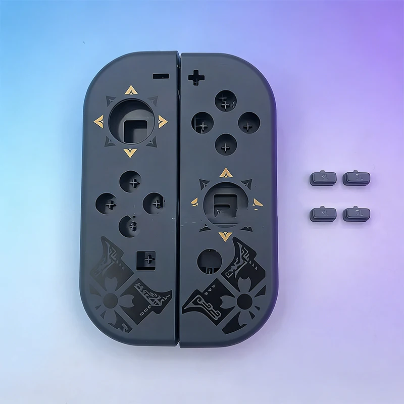 Фото Пара сменных корпусов для портативных игровых консолей Nintendo JoyCon Switch, чехол для контроллера. №3