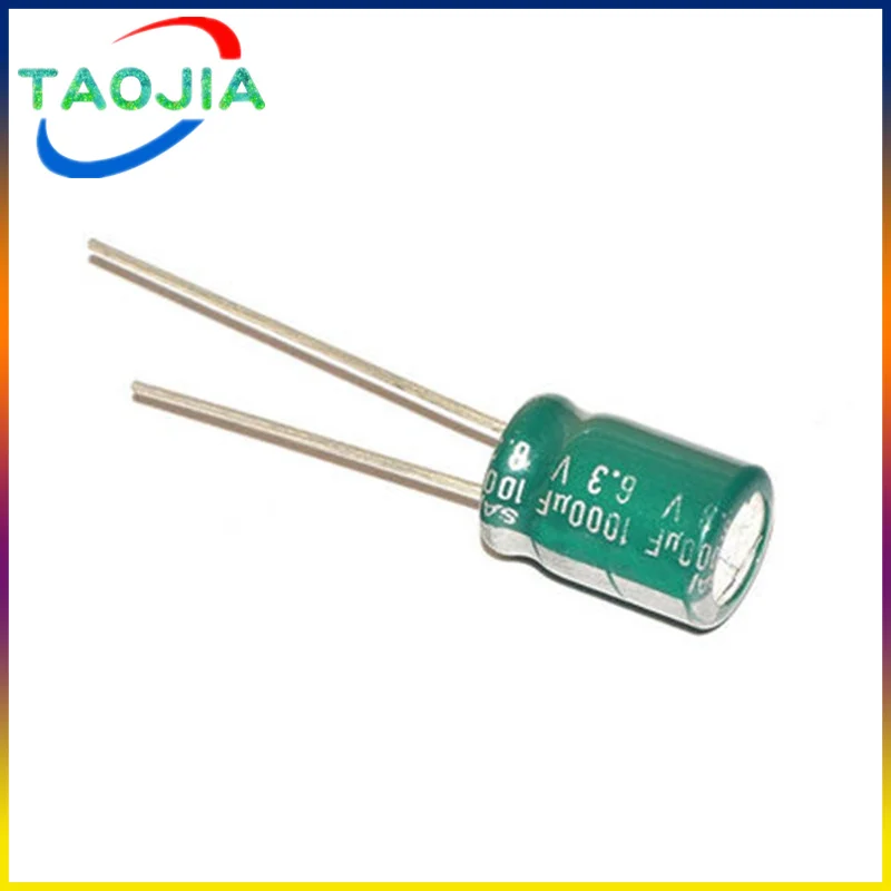 

20 шт., 1000 мкФ, 6,3 В, 6,3 МФ, в, 8*12 мм, алюминиевый электролитический конденсатор, радиальный МФ, в, МФ, в, мкФ