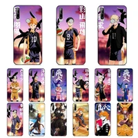 maiyaca haikyuu hinata attacks anime phone case for huawei y 6 9 7 5 8s prime 2019 2018 enjoy 7 plus