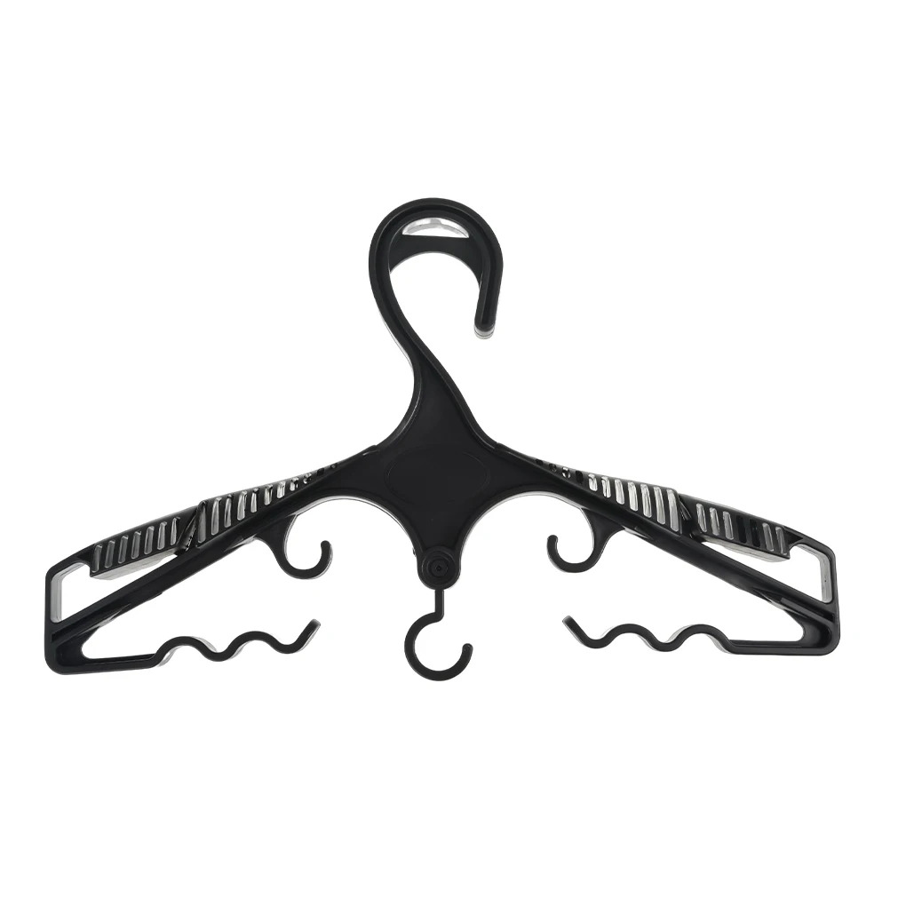 

Clothes Hanger Black Hangers Winding Bracket Long-Lasting for Free