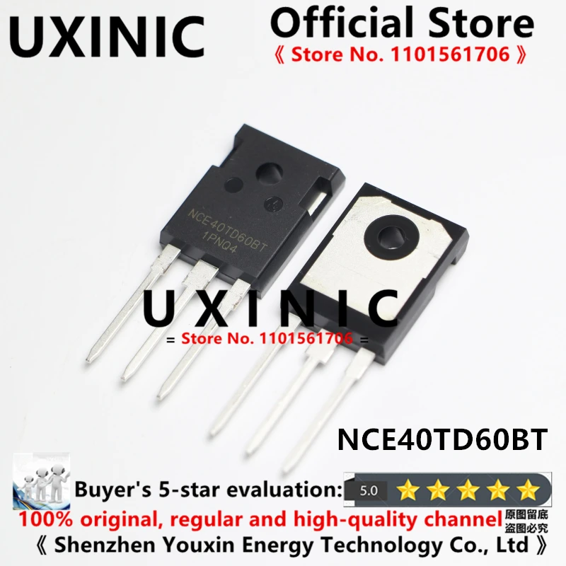 

UXINIC 100% новая импортная оригинальная NCE40TD60BT TO-247 мощность бтиз трубка 40A600V