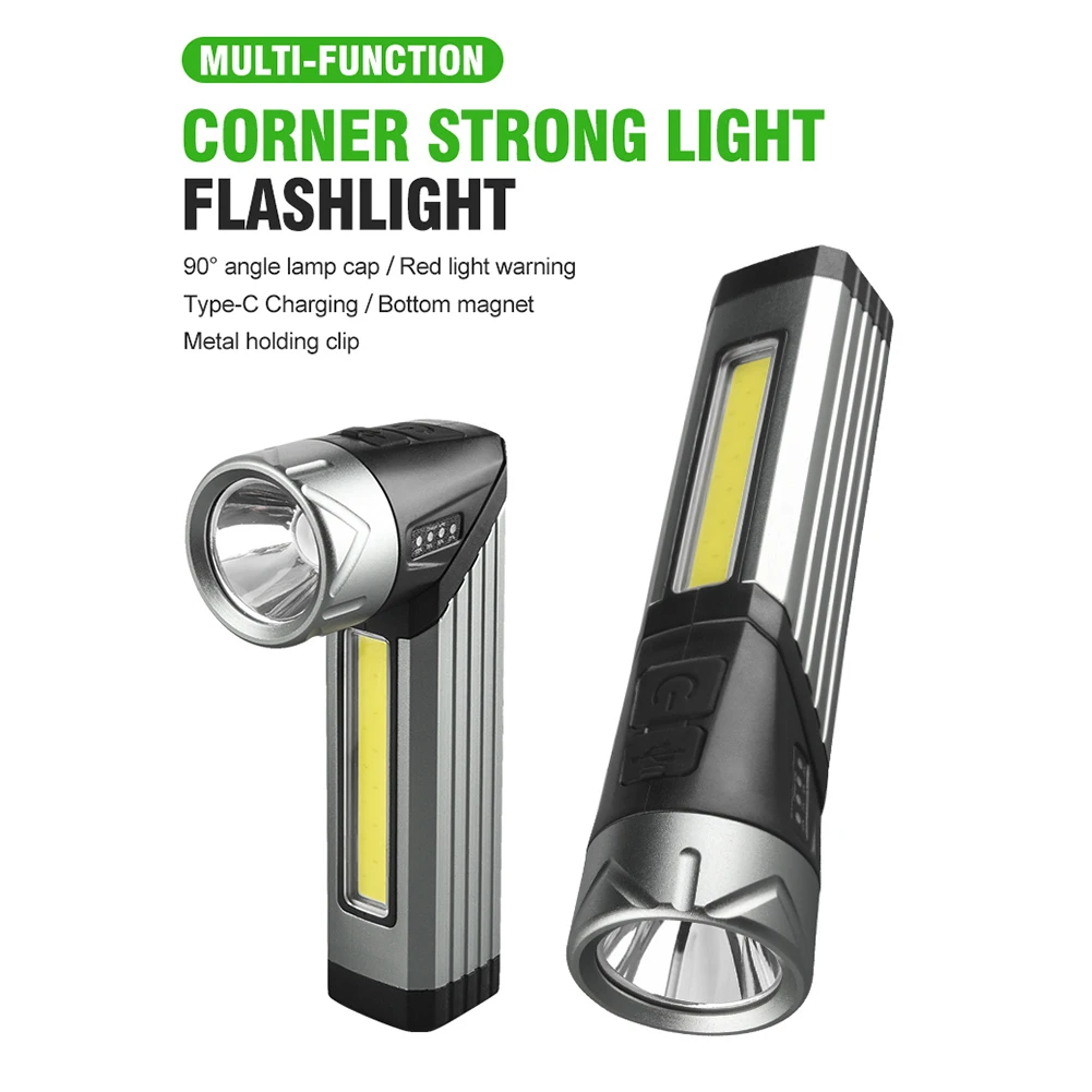 

Светодиодный прожектор COB, многофункциональный водонепроницаемый фонарь с аккумулятором, для наружного оборудования