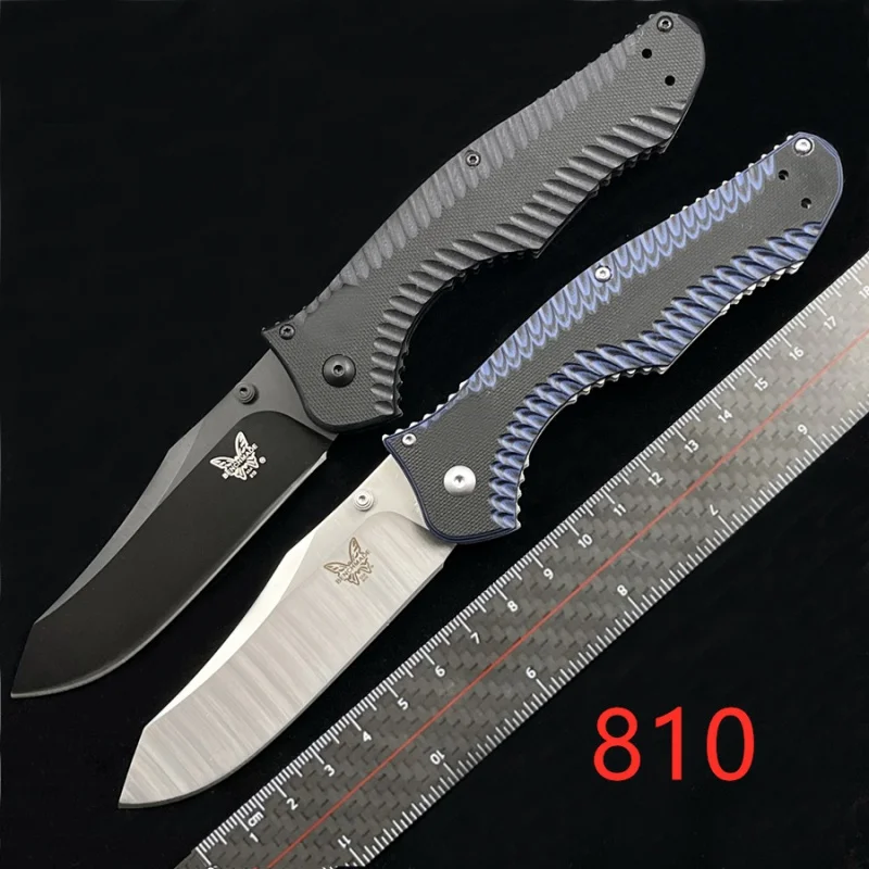 

BENCHMADE Giant Butterfly 810 810BK Contego A Folding Knife Outdoor Camping Vertical Survival EDC Knife