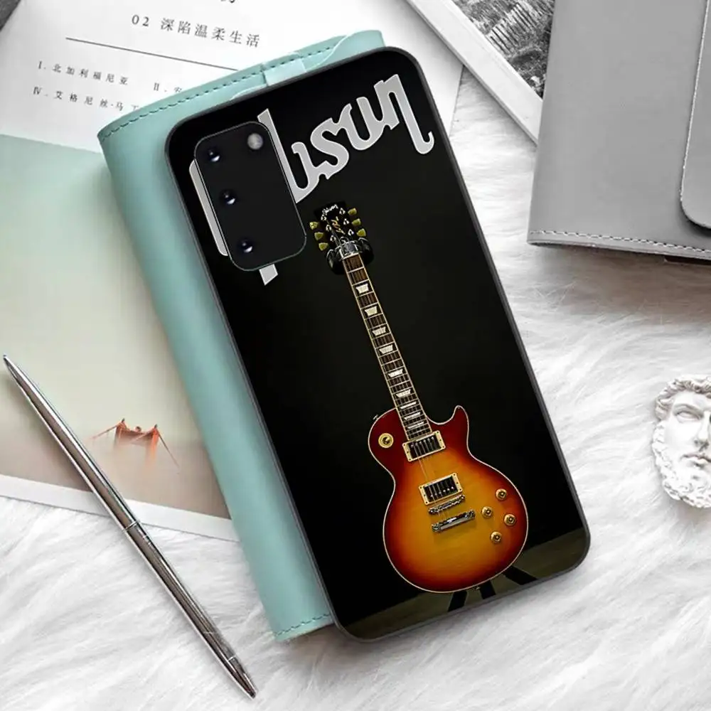 Фото Чехол для телефона Gibson Guitar Logo для Samsung S 24 Fe 25 Ultra Plus 20 Lite 21 30 22 23 24 22 Ultra 5G Fundas №4