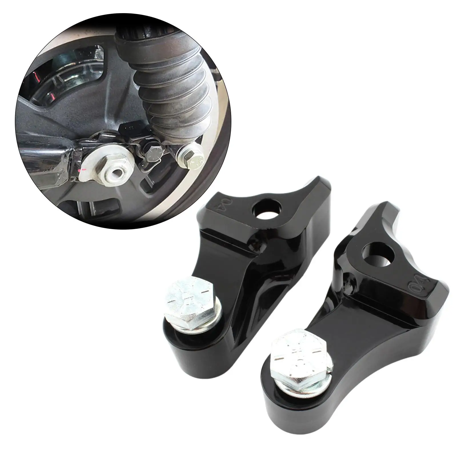 Черный комплект заднего опускания подходящий для мотоцикла FLTRU 2011–2013 гг.