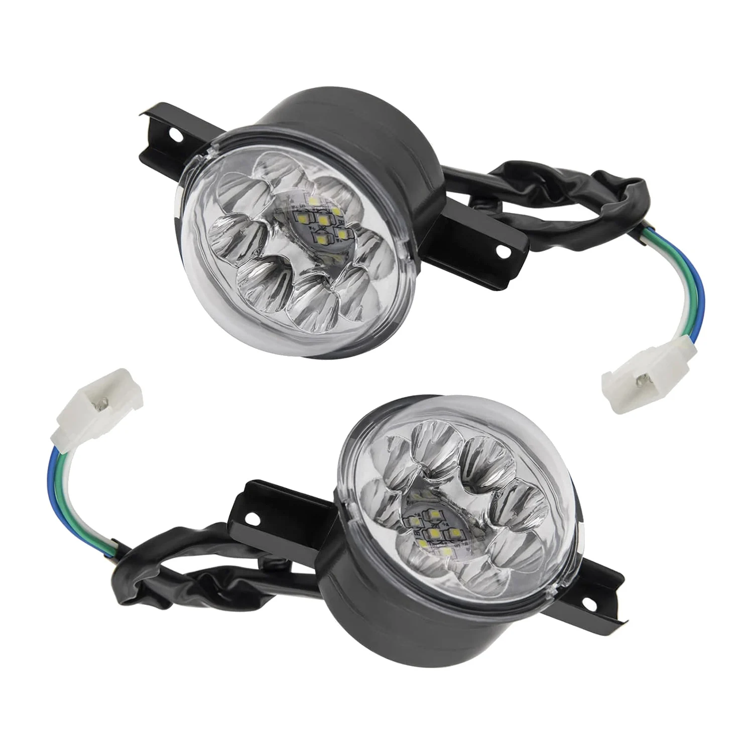 

2Pcs 12V LED ATV Front Headlight 125Cc 150Cc 250Cc 300Cc Headlights for Chinese Taotao JCL Baja Yamoto Kazuma