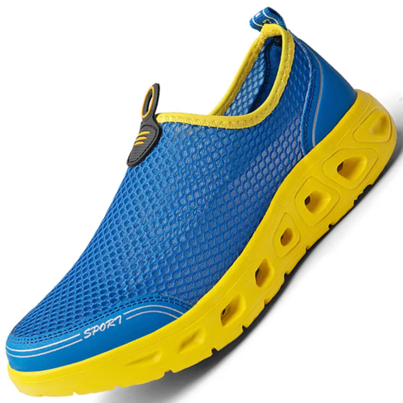 

2022 Men Women Quick-Dry Wading Shoes Water Breathable AquaIn Upstream Antiskid Outdoor Sports Wearproof Beach Sneakers 39-46
