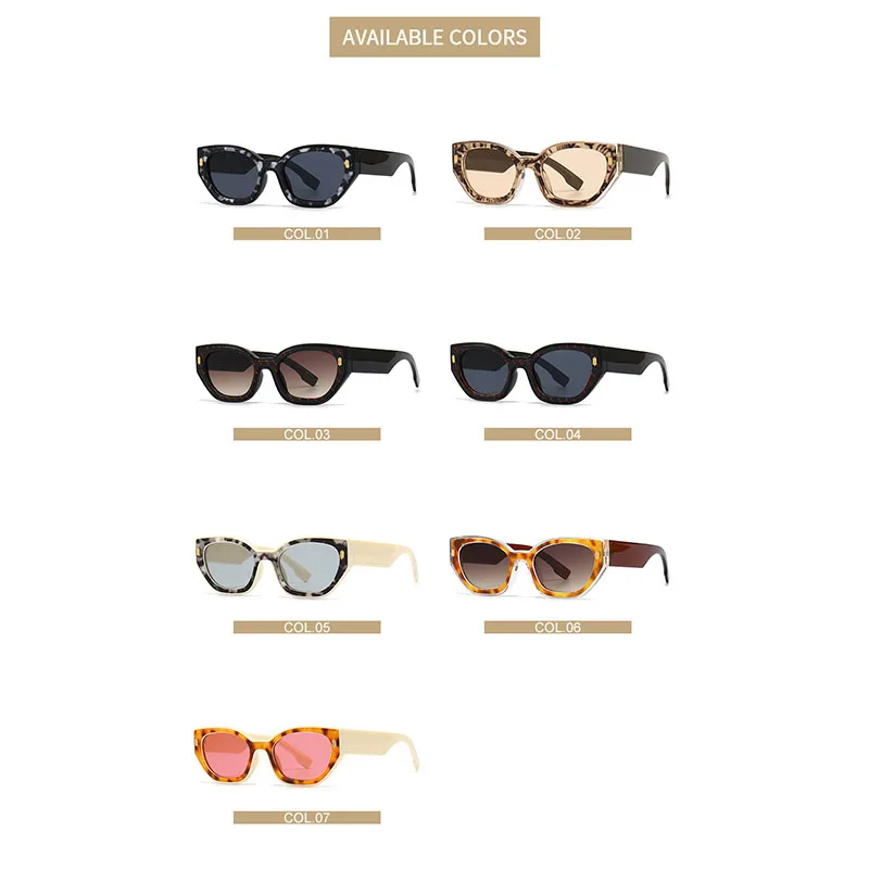 Солнечные очки «кошачий глаз» UV400 женские, Простые Модные Винтажные Роскошные брендовые дизайнерские черные солнечные очки