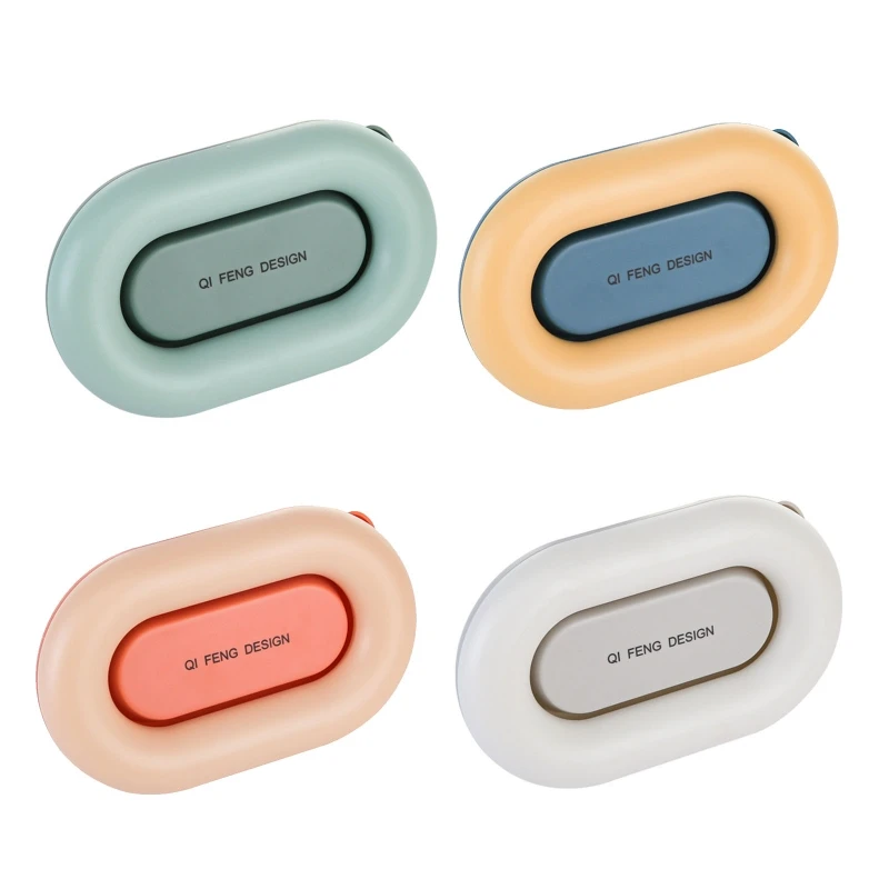 

83XC Creative Soap Dish Soap Sponge Holder Storage Saver for Kitchen Bathroom Shower