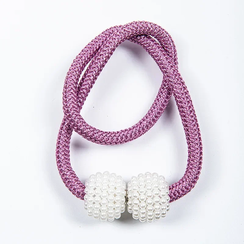 

Магнитные зажимы для штор жемчужные