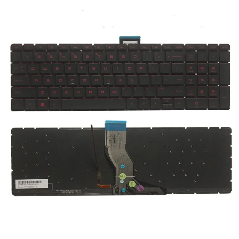 Клавиатура для ноутбука HP Omen 15-AX000 15-AX100 15-AX200 15t-ax000 15t-ax200 с английской раскладкой и