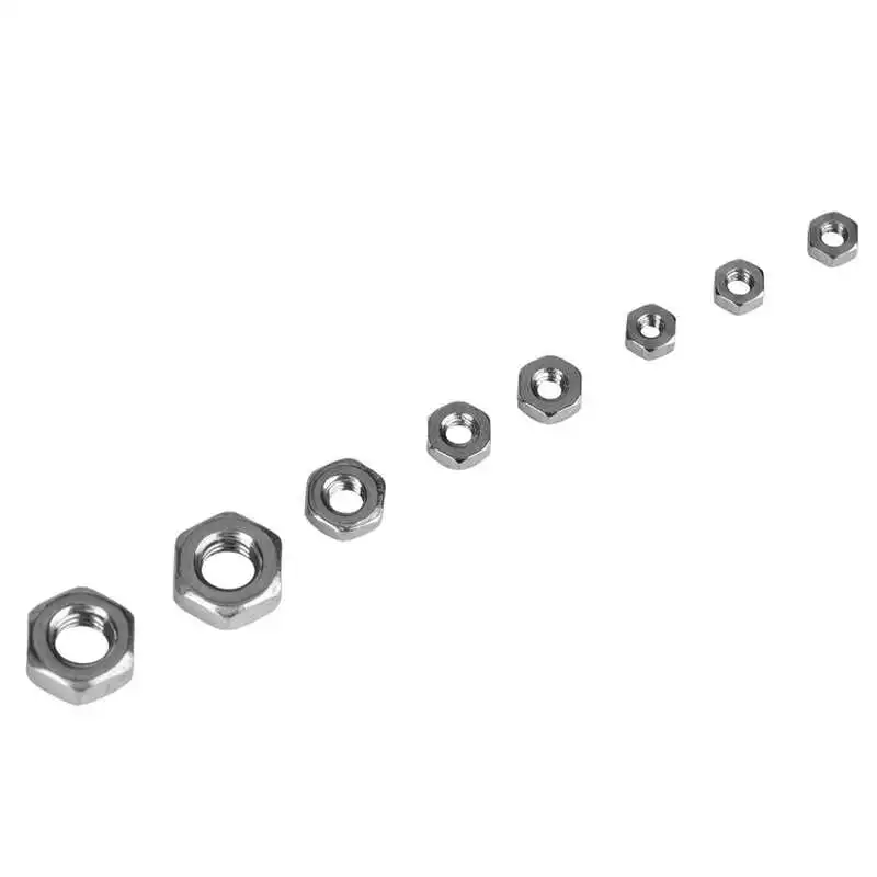 

140 шт., шестигранные гайки M1/M1.2/M1.4/M1.6/M2/M2.5/M3