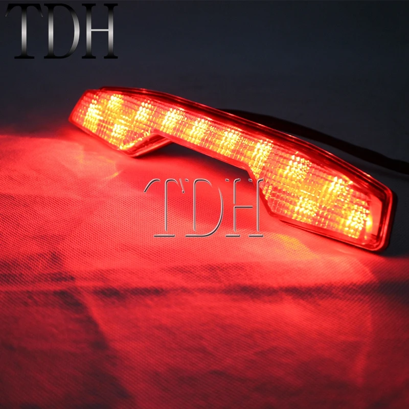 Задний стоп-сигнал 12 В светодиодный задний фонарь для мотоцикла в сборе