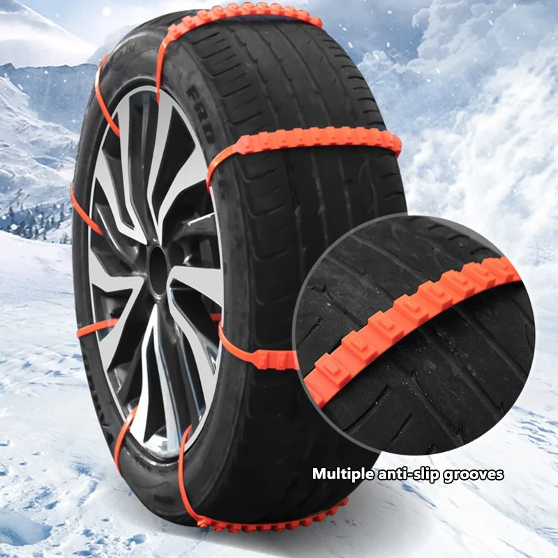

10/20/40 PCS Car Snow Chains Wheel Snow Chain Anti-skid Snow Chains For Wheel Tire Cable Belt Wheel Snow Winter Tire Accessories