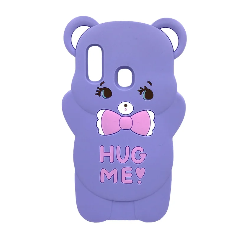 For Huawei P Smart 2019 Case Honor 10 Lite Cover Cute 3D Unicorn Bear Cat Silicone Case on For Huawei P Smart 2019 Phone Case