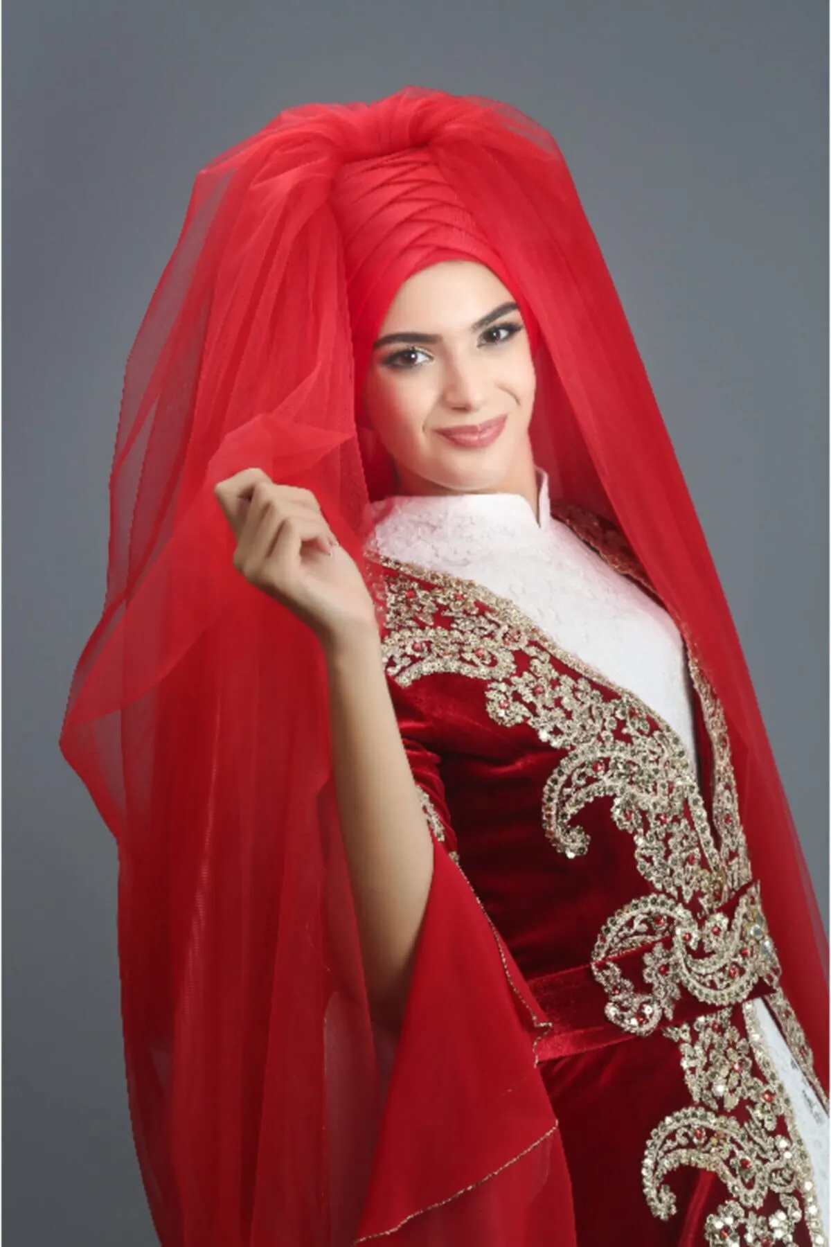 

Bridal Accessories Hijab Veil Wedding Handmade For Bride And Bridesmaids