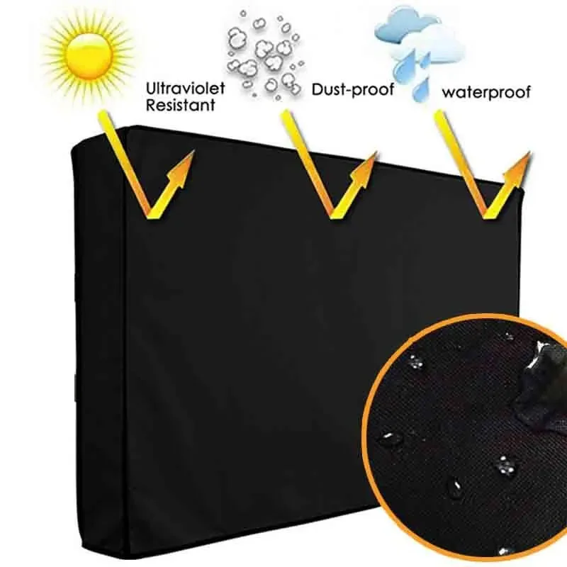 Сверхпрочный материал 600d наружная ТВ-крышка Погодостойкая и водонепроницаемая