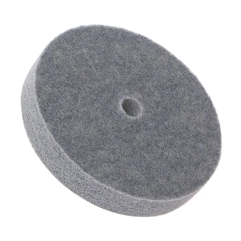 

652F 5P/7P/9P Thickness Nylon Fiber Polishing Wheel Non-woven Unitized Deburring Abrasive Wheel Brush Polishing Grinding Buffing