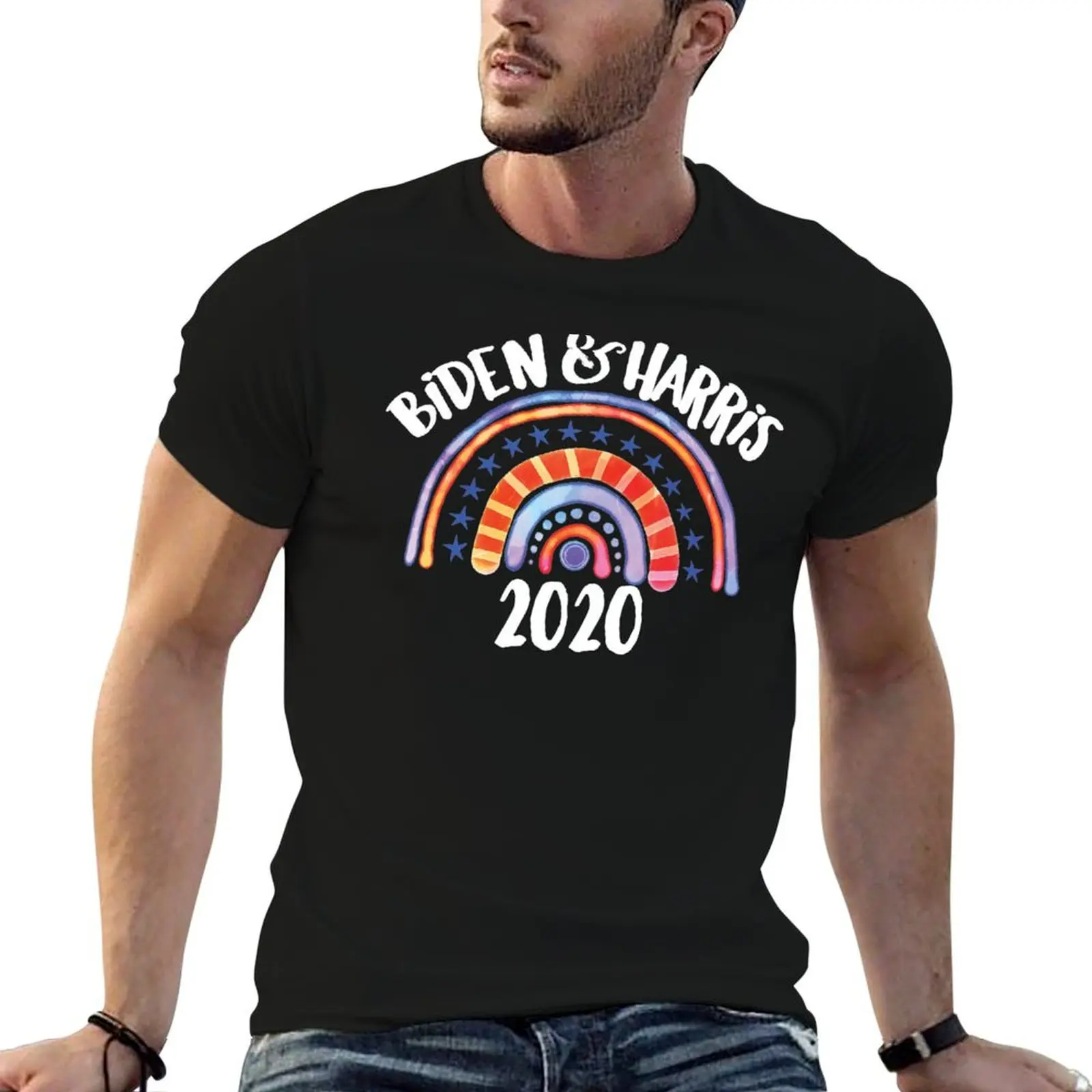Фото Футболка Biden Harris 2020, легкая охлаждающая футболка с короткими рукавами №1