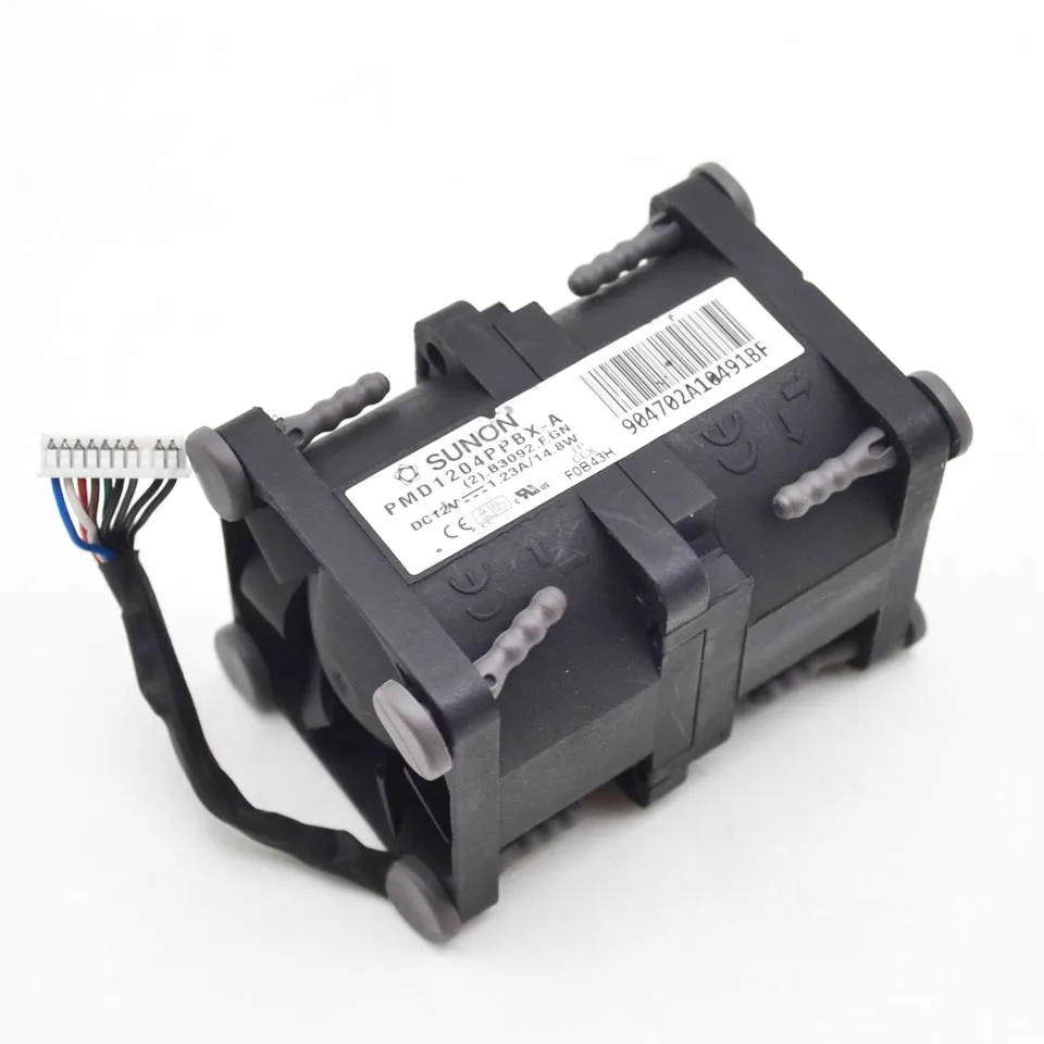 Новый PMD1204PPBX-A 4056 высокоскоростной Вентилятор охлаждения сервера 12 В а 40*40*56 мм для SUNON
