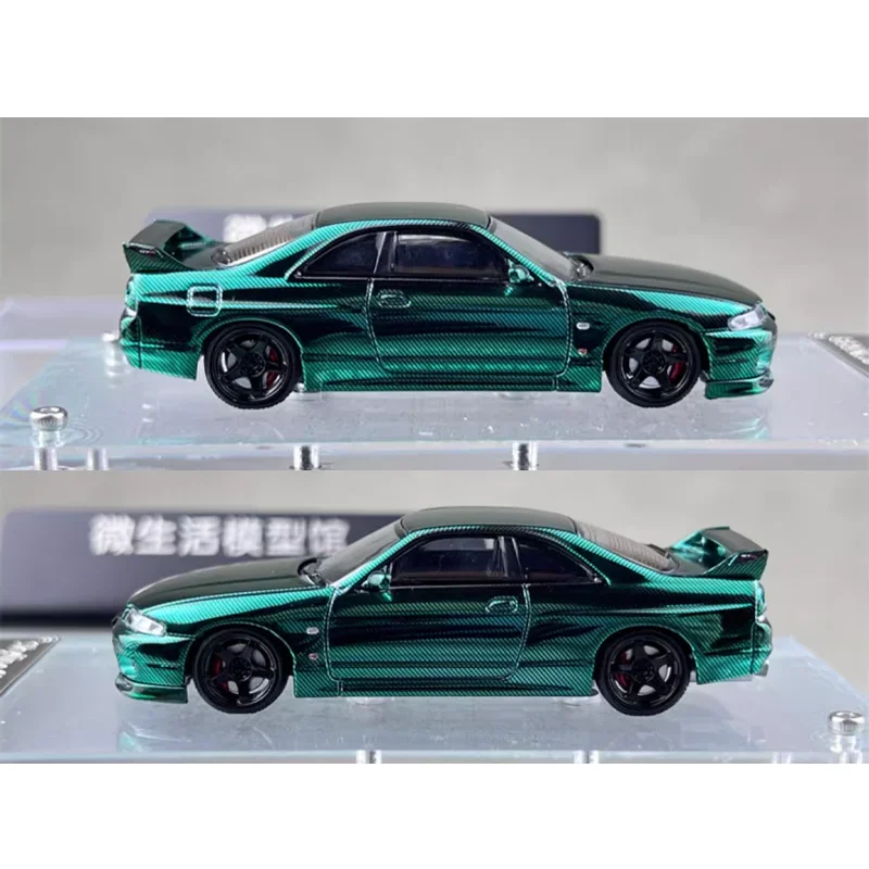 FH 1/64 NISSAN GT-R BCN R33 Skyline игрушка из сплава моторный автомобиль литая под давлением