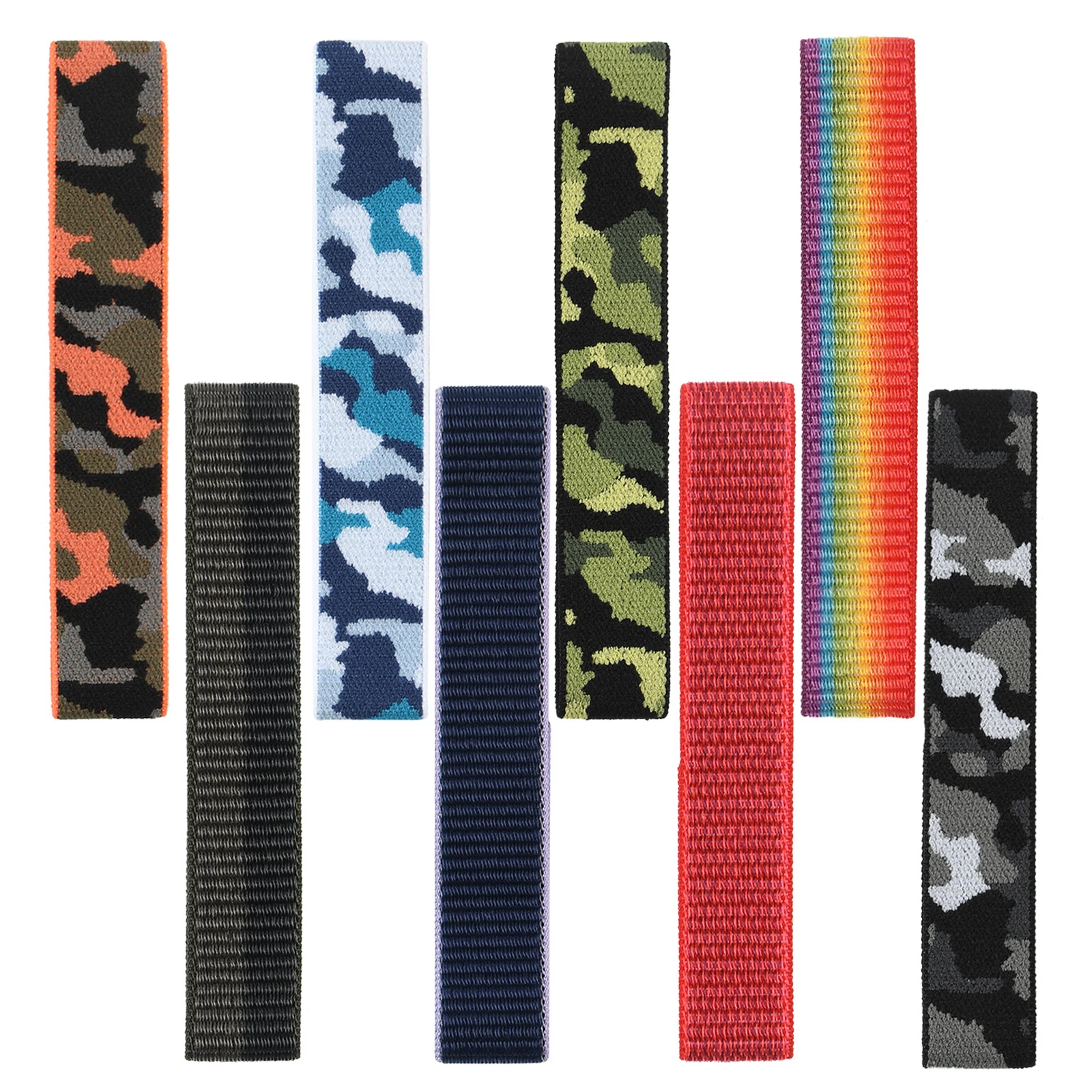 22mm 26mm Hook Loop Nylon Strap For Garmin Epix Gen2/Forerunner 955 965 Garmin Fenix 7 7X Fenix 6Pro 5XPlus/Enduro 2 Watchband